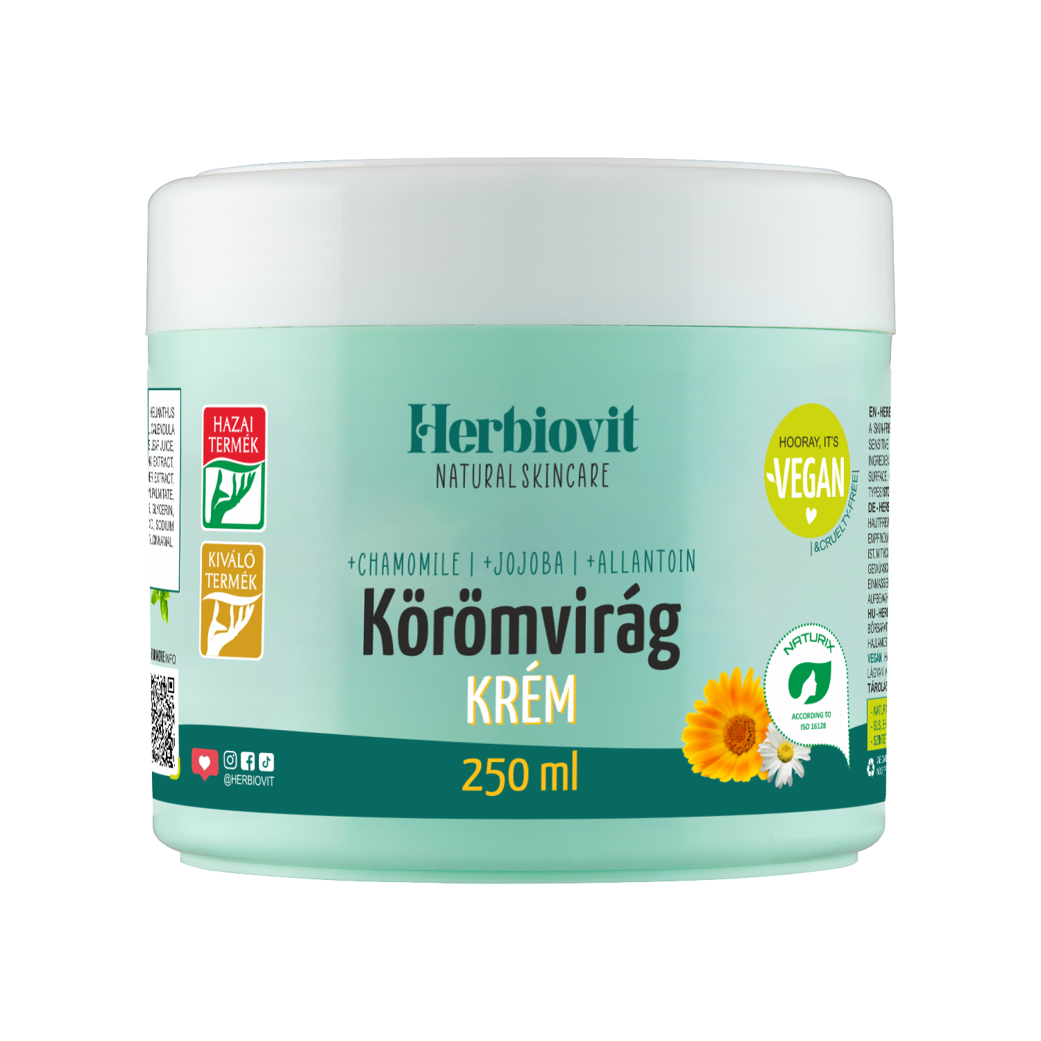 Herbiovit Körömvirág krém 250ml